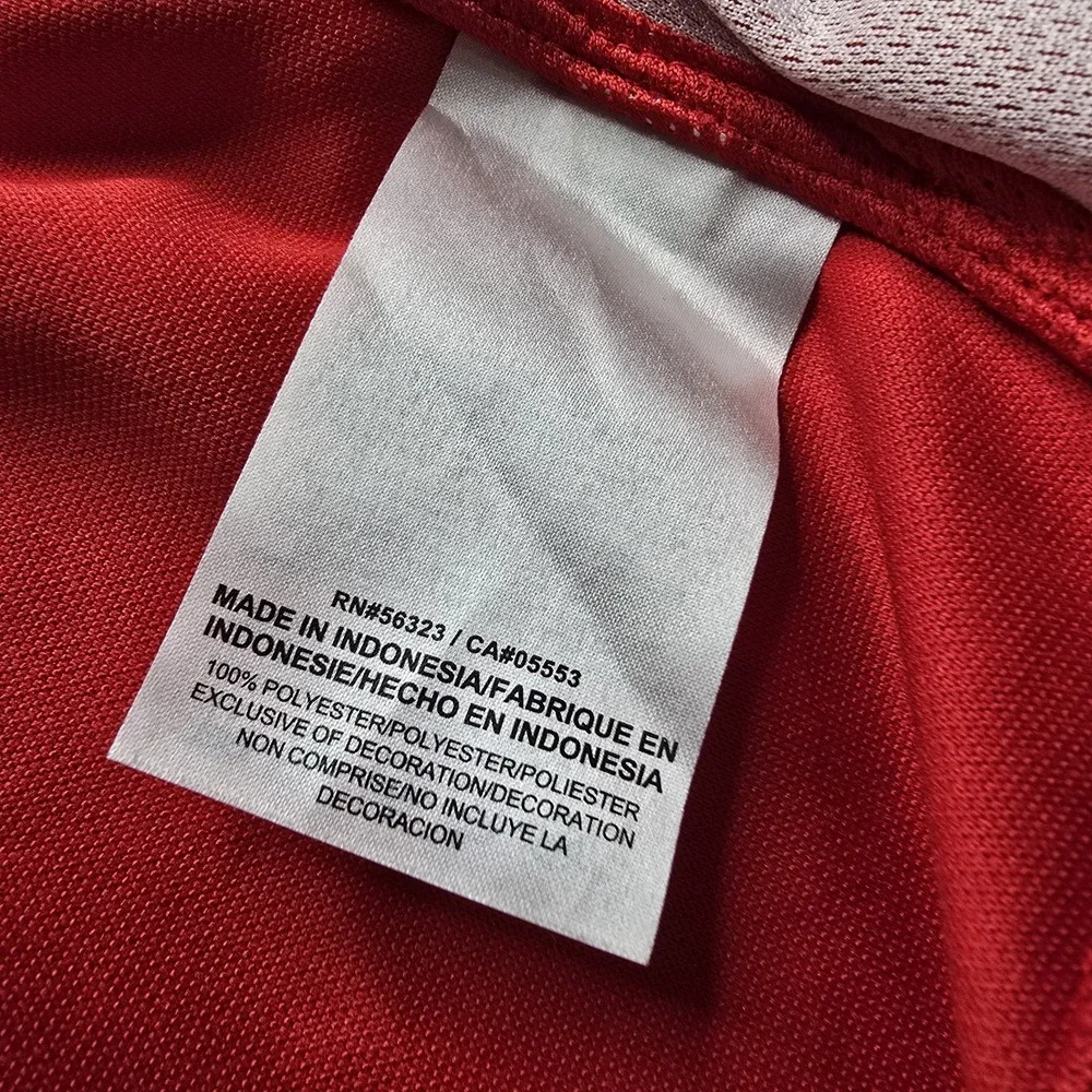 Nike Jordan Flight One Team Track Jacket Mens 3XL Red Dri-Fit Rutgers 696736-657